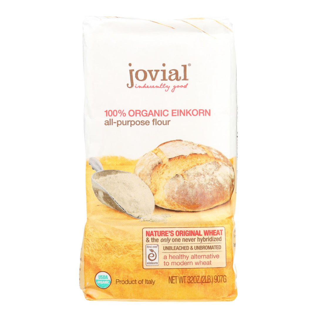 Jovial - Flour - Organic - Einkorn - All-purpose - 32 Oz - Case Of 10 - Maras Green